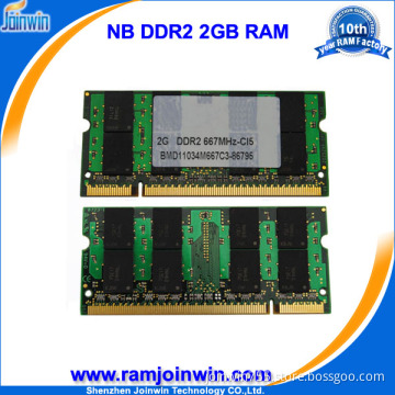 128*8 16IC DDR2 2GB 800/667 SODIMM